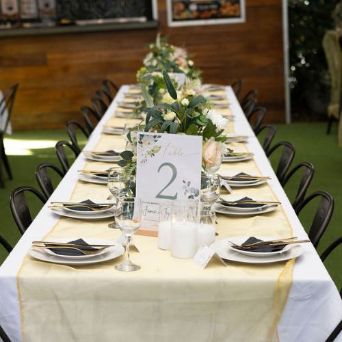 Table and decor package